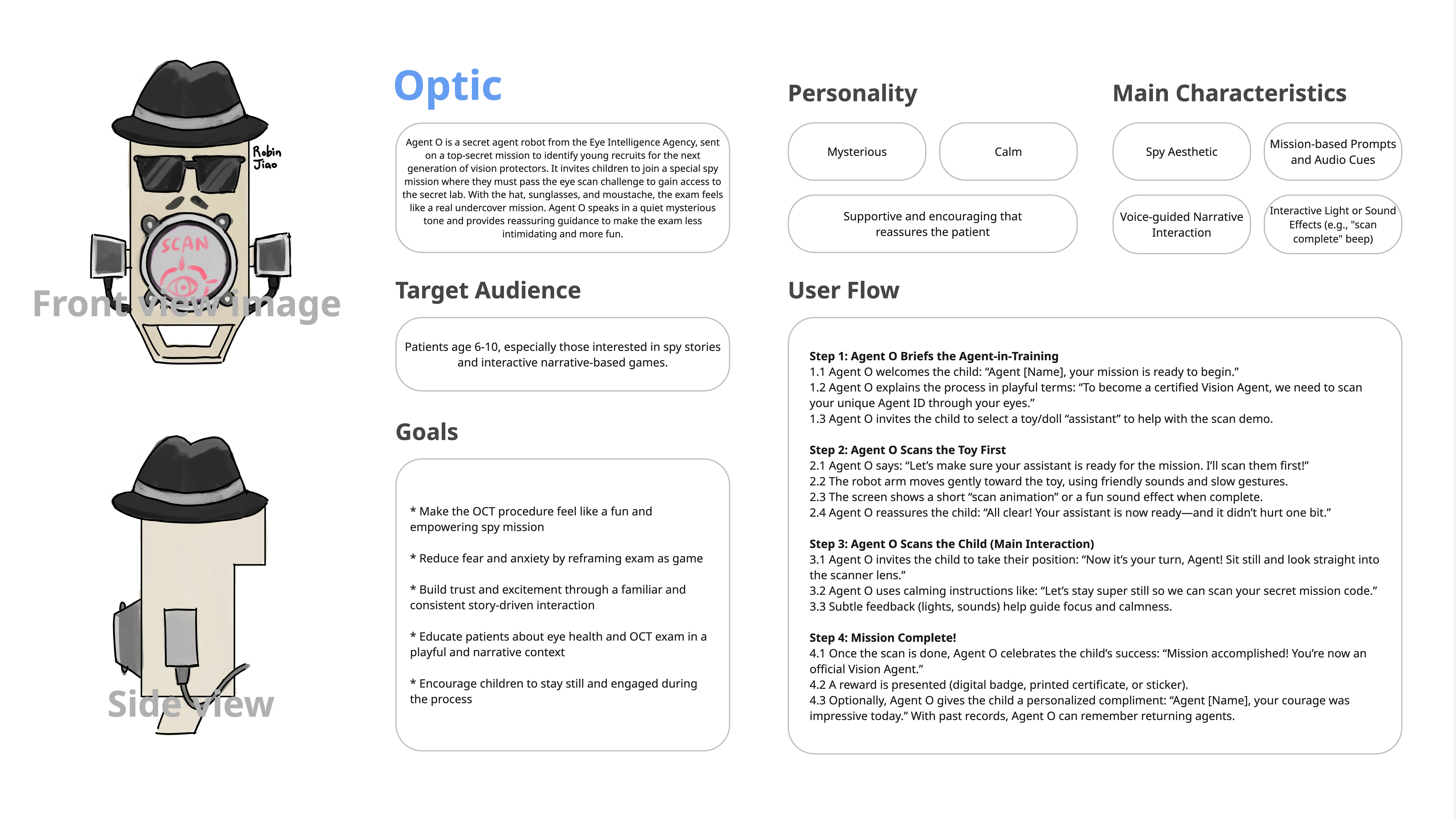 Optic Character Design