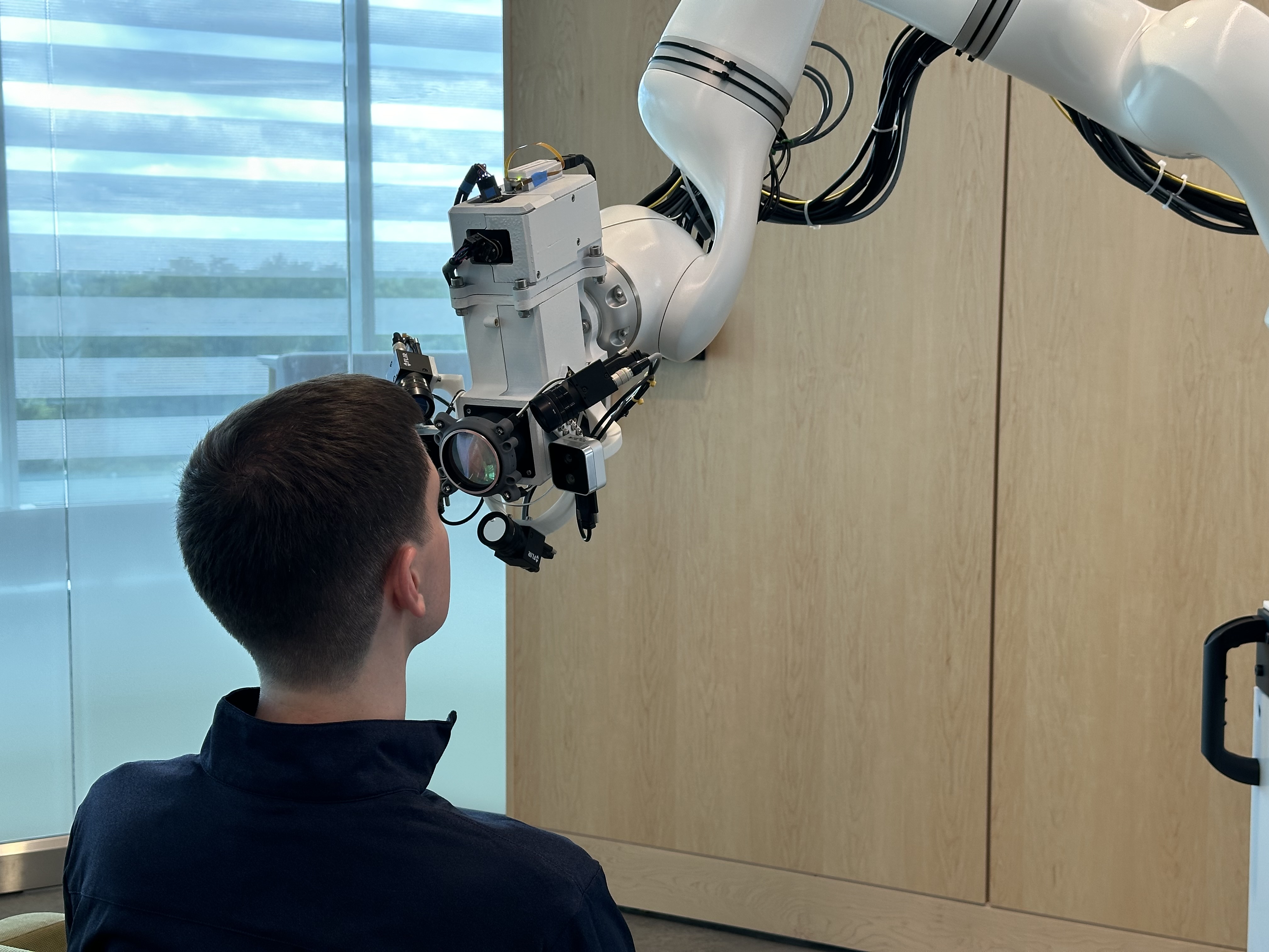 Pediatric Eye Exam Robot