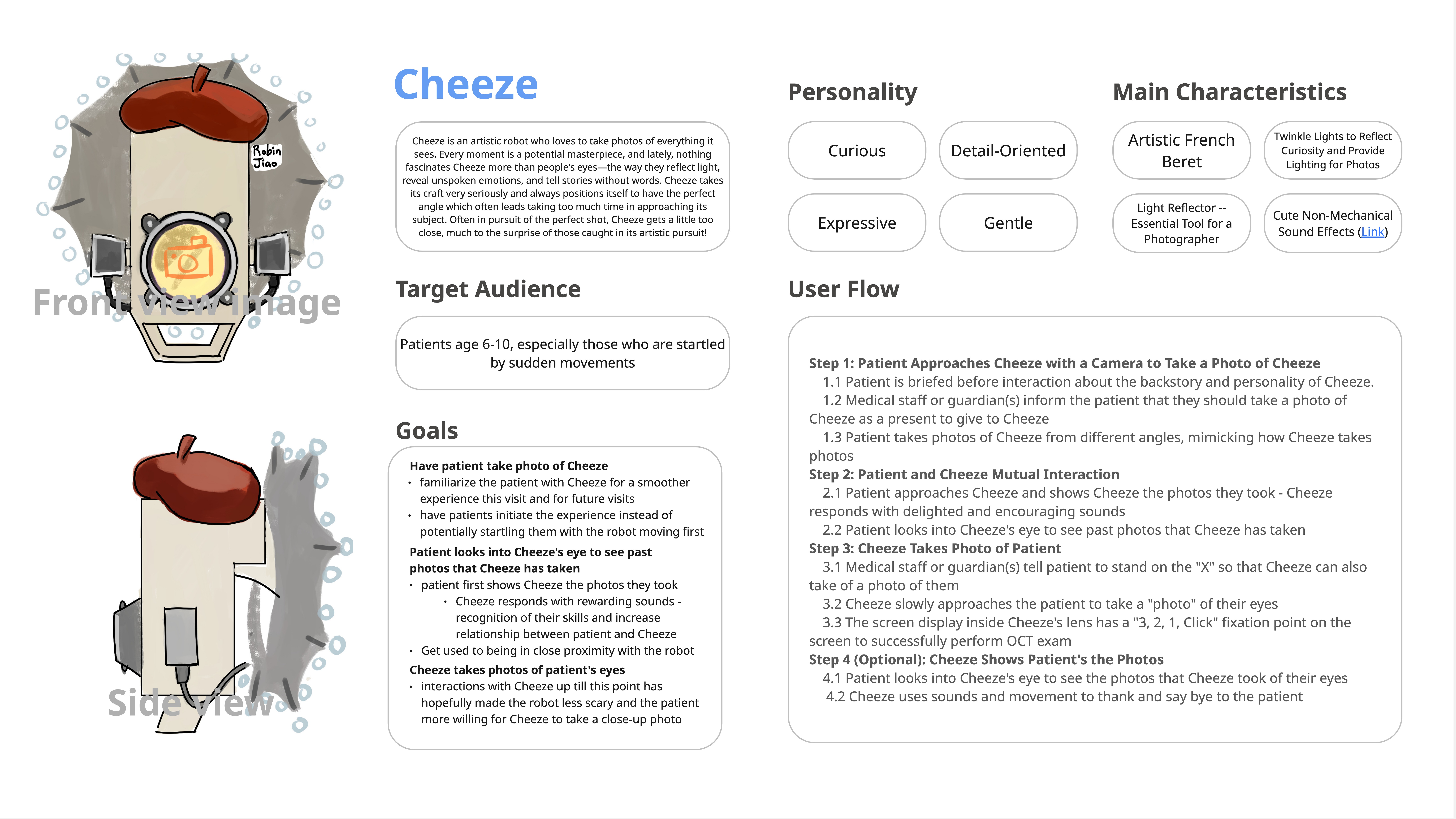 Cheeze Character Design