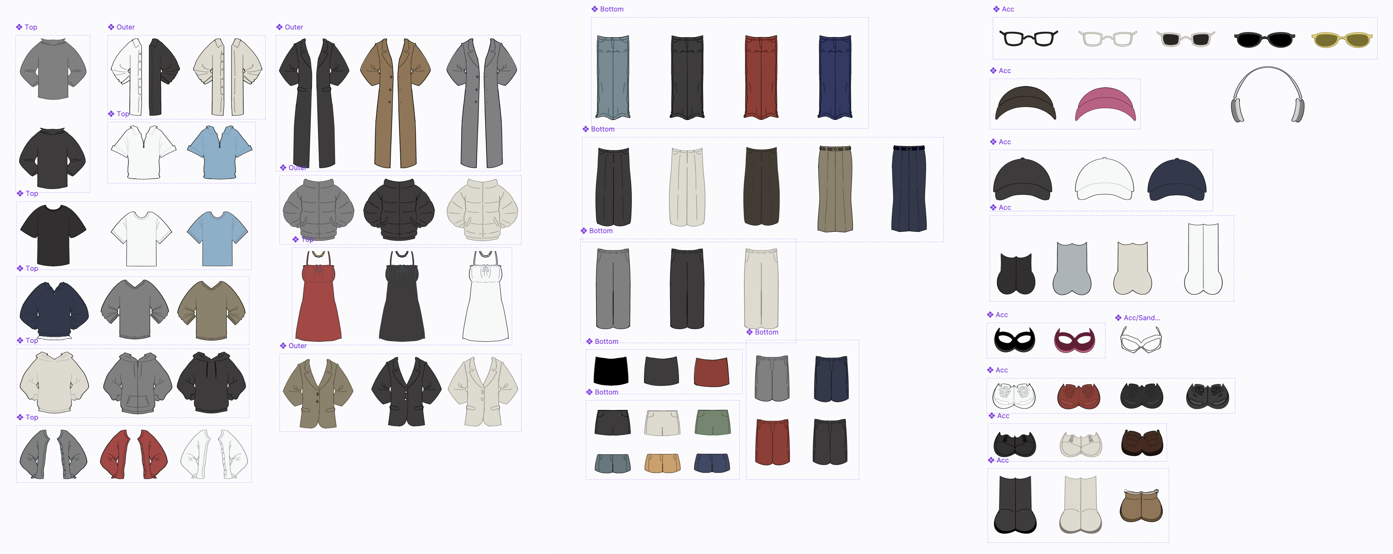 Wearby Figma component library