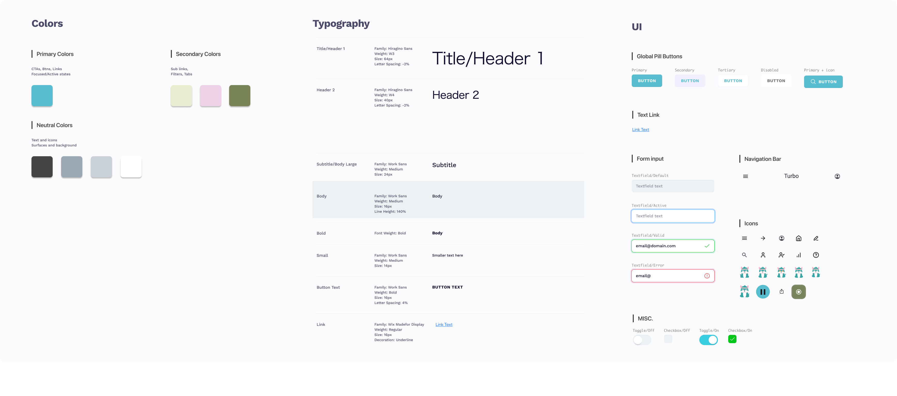 Turbo design system