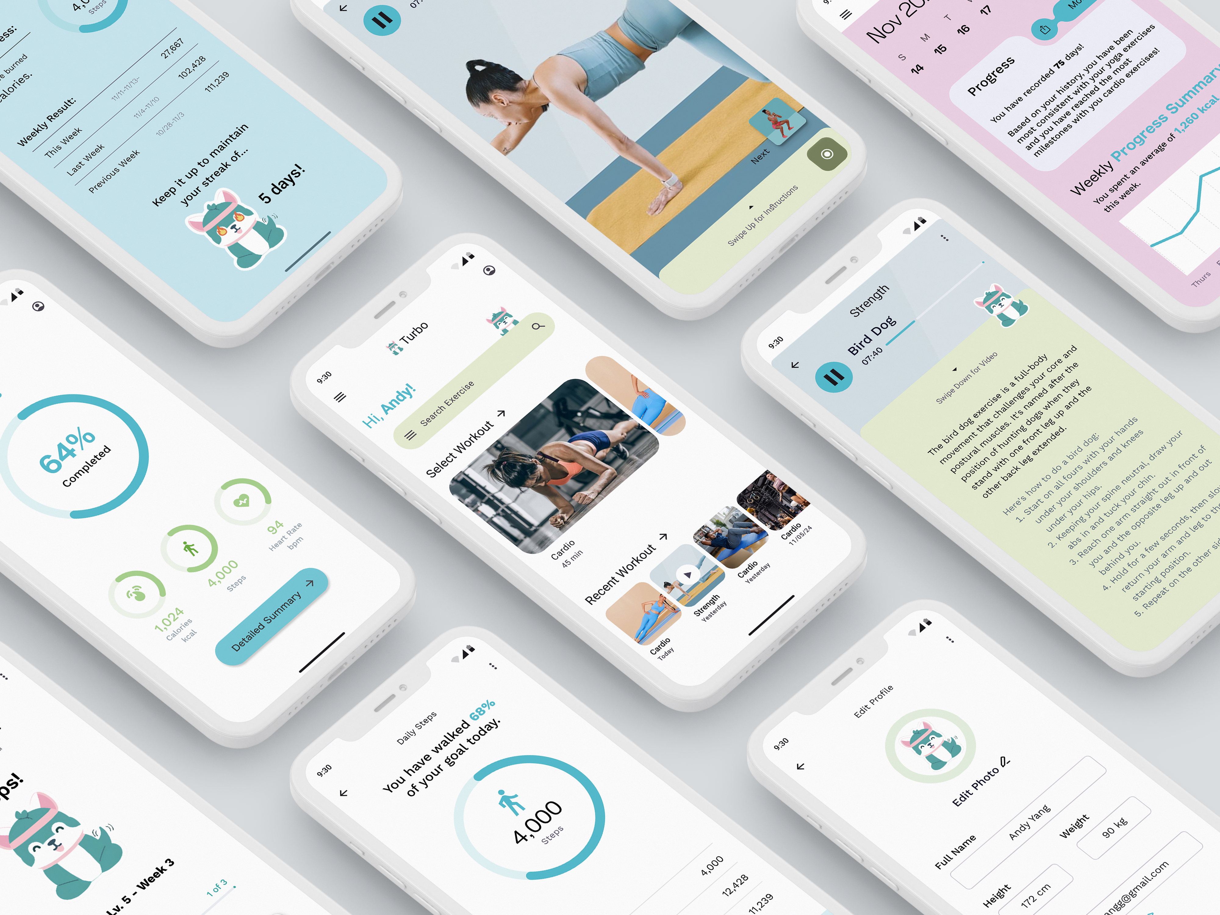 Turbo: Fitness App for Motivation Through Metrics
